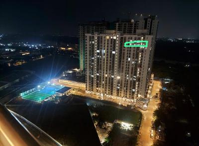 Balcony Image of 1190 Sq.ft 3 BHK Apartment / Flat for rent in VJ Yashwin Orizzonte Phase 1, Chokhi Dhani Pune for Rs. 50000