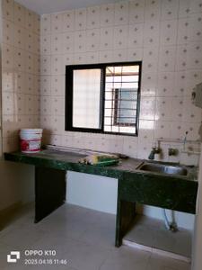 Kitchen Image of 650 Sq.ft 1 BHK Apartment / Flat for rent in Pimple Gurav Pune for Rs. 15000