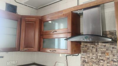 Kitchen Image of 2100 Sq.ft 4 BHK Apartment / Flat for rent in Kesar Harmony, Kharghar Navi Mumbai for Rs. 120000