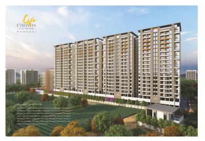 Image of 991 Sq.ft 2 BHK Apartment / Flat for sale in Vighnaharta Life Canvas, Mamurdi, Pune for Rs. 5600000
