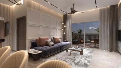 Hall Image of 1420 Sq.ft 2.5 BHK Apartment / Flat for sale in Kollur Hyderabad for Rs. 5700000