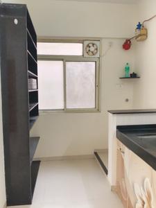 Kitchen Image of 750 Sq.ft 2 BHK Apartment / Flat for rent in Nyati Elan, Wagholi Pune for Rs. 24000