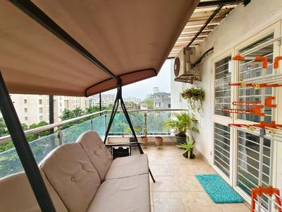 Balcony Image of 1100 Sq.ft 2 BHK Apartment / Flat for sale in Balewadi Pune for Rs. 12600000