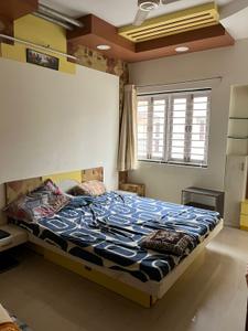 Bedroom Image of 1260 Sq.ft 3 BHK Villa for rent in  Abhishek Bungalows, Bhat Ahmedabad for Rs. 38000