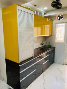 Kitchen Image of 840 Sq.ft 2 BHK Apartment / Flat for sale in Renowned Lotus Srishti, Crossings Republik Ghaziabad for Rs. 6500000