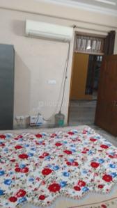 Bedroom Image of 1200 Sq.ft 1 BHK Builder Floor for rent in Gomti Nagar Lucknow for Rs. 15000