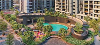Image of 3000 Sq.ft 4 BHK Apartment / Flat for sale in Turquoise Re 45, Shantipura, Ahmedabad for Rs. 16500000
