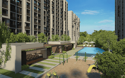 Image of 1545 Sq.ft 3 BHK Apartment / Flat for sale in Orchid Paradise, South Bopal, Ahmedabad for Rs. 8000000