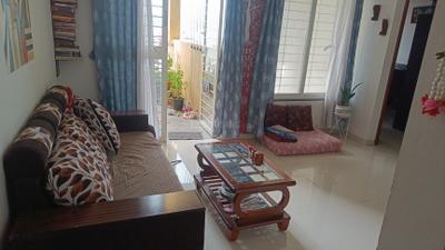 Living Room Image of 650 Sq.ft 1 BHK Apartment / Flat for sale in Hinjawadi Pune for Rs. 5500000