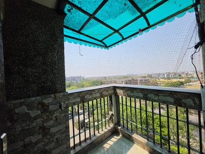 Balcony Image of 750 Sq.ft 1.5 BHK Apartment / Flat for rent in CGHS Hum Sub Apartment, Sector 4 Dwarka New Delhi for Rs. 36000
