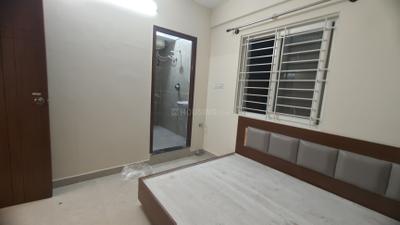 Bedroom Image of 550 Sq.ft 1 BHK Builder Floor for rent in Kudlu Gate Bengaluru for Rs. 26000