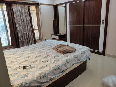 Bedroom Image of 1035 Sq.ft 2 BHK Apartment / Flat for rent in Kanakia Niharika, Thane West Thane for Rs. 52000