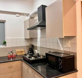 Kitchen Image of 1000 Sq.ft 2 BHK Apartment / Flat for sale in Sahastradhara Road Dehradun for Rs. 9000000