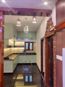 Kitchen Image of 1200 Sq.ft 3 BHK Builder Floor for sale in Vasanth Nagar Layout Mysore for Rs. 13500000
