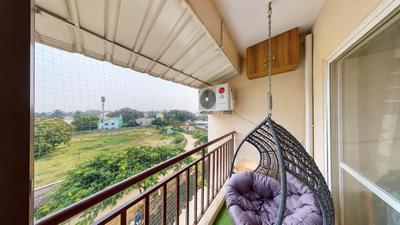 Balcony Image of 1321 Sq.ft 3 BHK Apartment / Flat for sale in Sowparnika Tharangini, Ittangur Bengaluru for Rs. 7700000