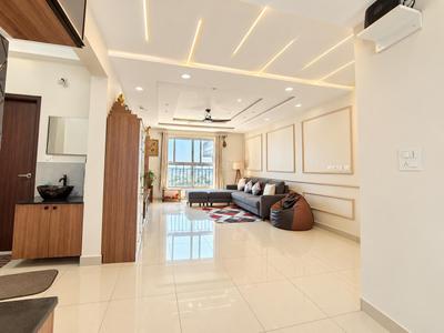Living Room Image of 1936 Sq.ft 3 BHK Apartment / Flat for sale in Pashmina Waterfront, Battarahalli Bengaluru for Rs. 23500000