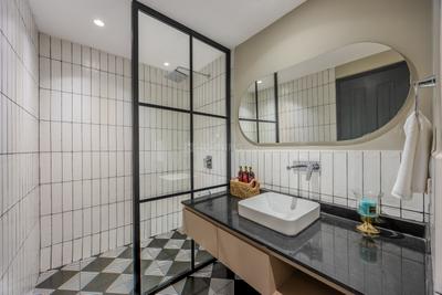 Bathroom Image of 550 Sq.ft 1 BHK Apartment / Flat for sale in Calangute Goa for Rs. 13500000