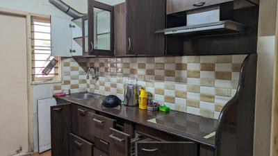 Kitchen Image of 1900 Sq.ft 3 BHK Duplex for rent in Vishranthi Coconut Grove, Velachery Chennai for Rs. 37000