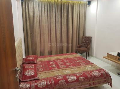 Bedroom Image of 1650 Sq.ft 3 BHK Apartment / Flat for rent in Vaishnodevi Kingston, Pal Gam Surat for Rs. 48000