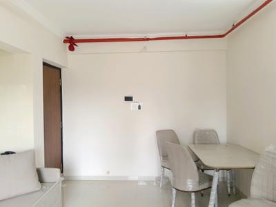 Living Room Image of 450 Sq.ft 1 BHK Apartment / Flat for rent in Raunak Bliss, Kasarvadavali Thane for Rs. 26000