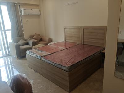 Bedroom Image of 600 Sq.ft 1 RK Builder Floor for rent in Sector 51 Gurgaon for Rs. 30000