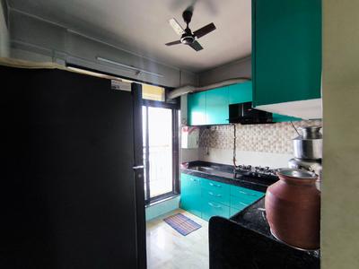 Kitchen Image of 650 Sq.ft 2 BHK Apartment / Flat for sale in Vir Asha Harmony, Ghansoli Navi Mumbai for Rs. 12000000