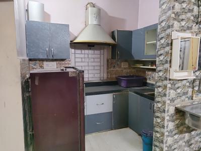 Kitchen Image of 1000 Sq.ft 3 BHK Builder Floor for rent in Rajarhat Kolkata for Rs. 12000
