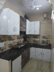 Kitchen Image of 900 Sq.ft 1 RK Apartment / Flat for rent in Hauz Khas New Delhi for Rs. 60000