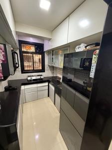 Kitchen Image of 510 Sq.ft 1 BHK Apartment / Flat for rent in Vashi Navi Mumbai for Rs. 45000