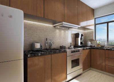 Kitchen Image of 984 Sq.ft 3 BHK Apartment / Flat for sale in Laguna Bay, Topsia Kolkata for Rs. 19600000