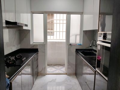 Kitchen Image of 1000 Sq.ft 3 BHK Apartment / Flat for rent in Shivaji Nagar Bengaluru for Rs. 61000