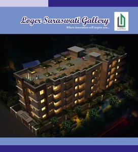 Image of 1643 Sq.ft 3 BHK Apartment / Flat for sale in Loger Saraswati Gallery, Raghunathpur, Bhubaneswar for Rs. 10679500