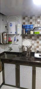 Kitchen Image of 200 Sq.ft 1 RK Apartment / Flat for rent in Parel Mumbai for Rs. 40000