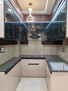 Kitchen Image of 800 Sq.ft 3 BHK Apartment / Flat for sale in Hans Builders Floor, Razapur Khurd New Delhi for Rs. 4300000