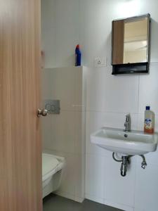 Common Bathroom Image of 860 Sq.ft 2 BHK Apartment / Flat for rent in Runwal Greens, Bhandup West Mumbai for Rs. 56000