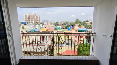 Balcony Image of 1400 Sq.ft 3 BHK Apartment / Flat for sale in Kasba Kolkata for Rs. 12500000