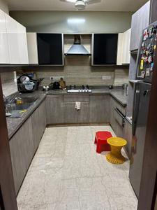 Kitchen Image of 1800 Sq.ft 3 BHK Builder Floor for sale in Sarvodaya Enclave New Delhi for Rs. 55000000