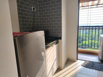Kitchen Image of 680 Sq.ft 2 BHK Apartment / Flat for rent in Raunak City, Kalyan West Kalyan for Rs. 22000