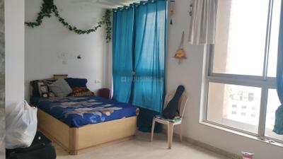 Bedroom Image of 400 Sq.ft 1 RK Apartment / Flat for rent in Hiranandani Solitaire, Thane West Thane for Rs. 31000