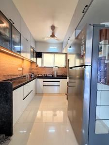 Kitchen Image of 1050 Sq.ft 2 BHK Apartment / Flat for rent in Trimurti Elina, Sus Pune for Rs. 40000