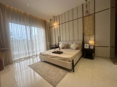 Bedroom Image of 1450 Sq.ft 3 BHK Apartment / Flat for sale in My Home Sanctuary Phase I, Mamurdi Pune for Rs. 9000000