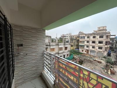 Balcony Image of 850 Sq.ft 2 BHK Apartment / Flat for sale in Durga Nagar Kolkata for Rs. 3500000