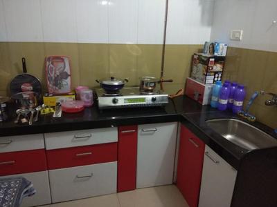 Kitchen Image of 1225 Sq.ft 2.5 BHK Apartment / Flat for sale in Shree Siddhivinayak Tower, Kopar Khairane Navi Mumbai for Rs. 21500000