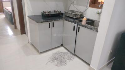 Kitchen Image of 500 Sq.ft 1 BHK Apartment / Flat for rent in Chhattarpur New Delhi for Rs. 20000