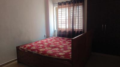 Bedroom Image of 1050 Sq.ft 2 BHK Apartment / Flat for rent in V K Comfort Lush Green Villa, Ayodhya Bypass Bhopal for Rs. 15000