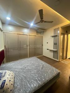 Bedroom Image of 1300 Sq.ft 3 BHK Apartment / Flat for rent in Airoli Navi Mumbai for Rs. 85000