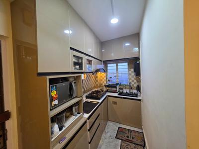Kitchen Image of 982 Sq.ft 3 BHK Apartment / Flat for sale in Dakshineswar Kolkata for Rs. 5000000