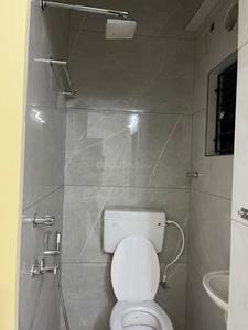 Bathroom Image of 1400 Sq.ft 3 BHK Apartment / Flat for rent in Shriji Panchvati Complex, Kaikhali Kolkata for Rs. 24000