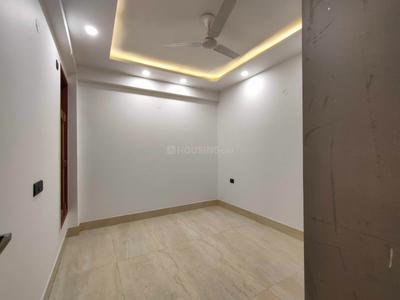 Bedroom Image of 1400 Sq.ft 3 BHK Builder Floor for rent in Kavita Apartment, Chhattarpur New Delhi for Rs. 25000