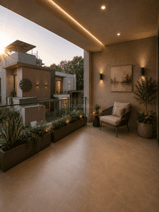 Balcony Image of 5000 Sq.ft 4 BHK Independent House for sale in Vidhan Sabha Road Raipur for Rs. 35000005